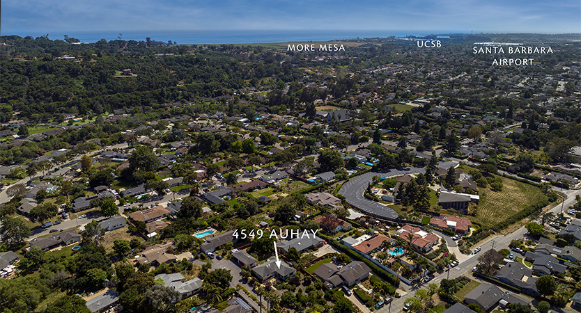 Auhay Drive Santa Barbara Location Area