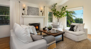 832 Cheltenham Santa Barbara California Living Room